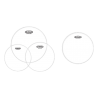 EVANS EPP-G2CLR-S PACK