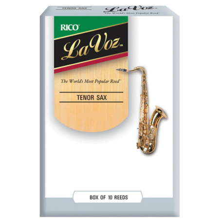 RICO LA VOZ 10 ANCHES SAX TENOR MEDIUM HARD