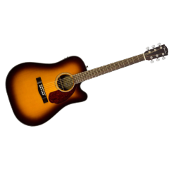 Fender - Guitare Electro Acoustique CD-140SCE Dreadnought, touche en noyer, Sunburst - 0970213332