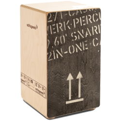 Schlagwerk - Cajon 2 in one Large noir- CP404BLK