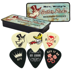 DUNLOP - Boite en métal de 6 médiators - Light