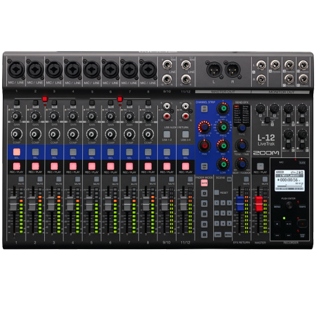 ZOOM Livetrak L-12