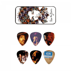 DUNLOP - Boîte de 6 médiators, Hear my Music, medium