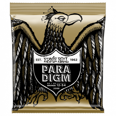 ERNIE BALL P02088 - PARADIGM 80/20 LIGHT BRONZE 11-52