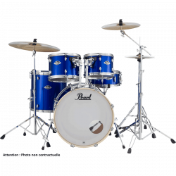 Pearl - Batterie Rock 22" 5 fûts - High Voltage Blue - PPA EXX725SBRC-717