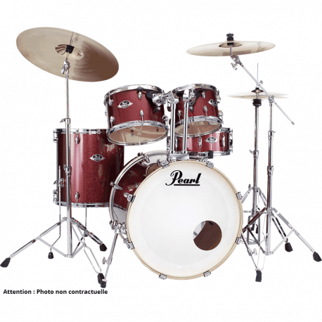 PEARL EXX725BRC-704 - EXPORT ROCK 22" BLACK CHERRY GLITTER