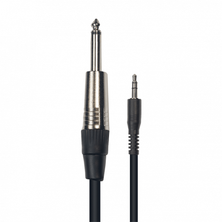 YELLOW CABLE K11-3 - JACK MALE MONO / MINI JACK STEREO