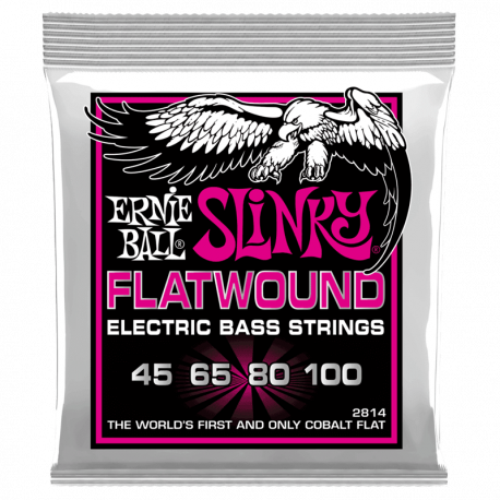 ERNIE BALL 2814 - SLINKY FLATWOUND