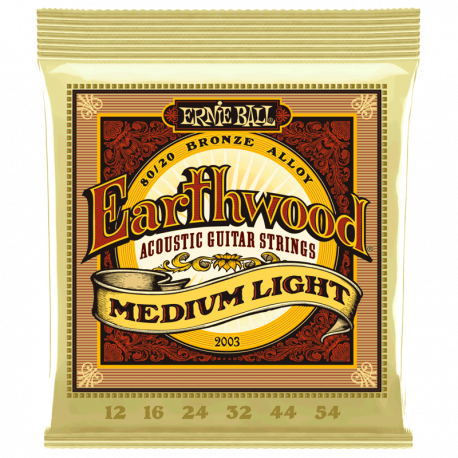 ERNIE BALL 2003 - MEDIUM LIGHT 12-54