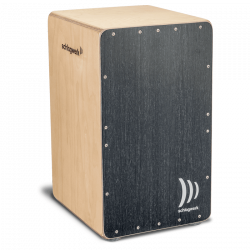 Schlagwerk - Cajon Precise OS Black Silver - CP5003