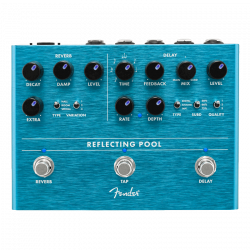 Fender - Pédale Delay et Reverb Reflecting Pool - 0234546000