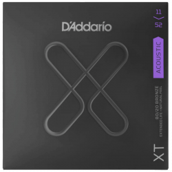 D'Addario - Cordes XTABR1152 Acoustic 80/20 Bronze Custom Light 11-52