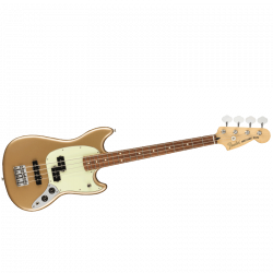 Fender - Basse Player Mustang Bass PJ, Pau Ferro Fingerboard, Firemist Gold