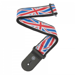 Planet Waves - Sangle de guitare tissée Union Jack