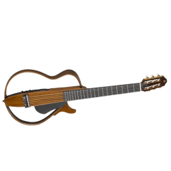 Yamaha - Guitare Silent Nylon SLG200N Translucide Black - GSLG200NTBLII