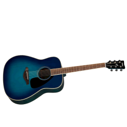 Yamaha - Guitare Electro Acoustique FG820 SBII Sunset Blue - GFG820SBII