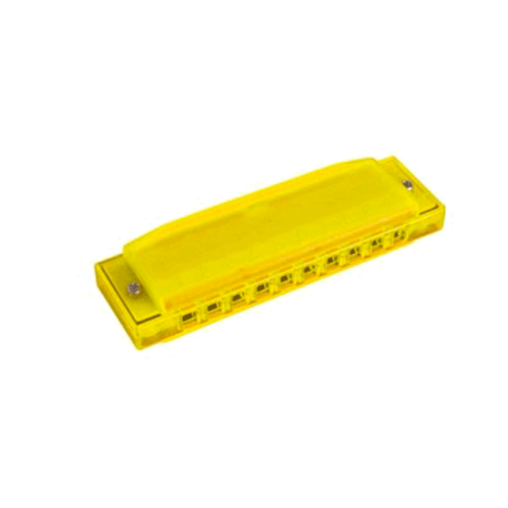 HOHNER - HARMONICA EN PLASTIQUE HAPPY YELLOW M5151