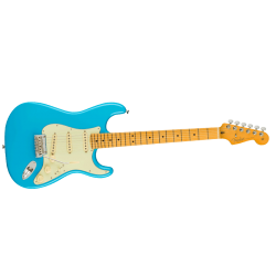 Fender - Guitare Electrique American Professional II Stratocaster, Maple Fingerboard, Miami Blue