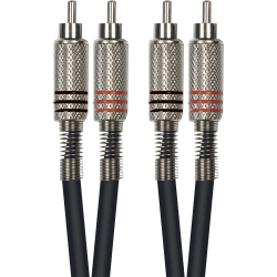 YELLOW CABLE - ECO K04-6 - 2 RCA mâle/2 RCA mâle 6m