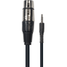 YELLOW CABLE - ECO K12-3 Mini jack stéréo mâle/XLR fem. 3m