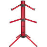 K&M - TKM 18860 Spider Pro - 2 niveaux. Extensible. Rouge