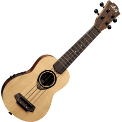 Lâg - GLU BABYTKU 150SE - Tiki Ukulélé baby-soprano slim electro