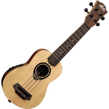 Lâg - GLU BABYTKU 150SE - Tiki Ukulélé baby-soprano slim electro