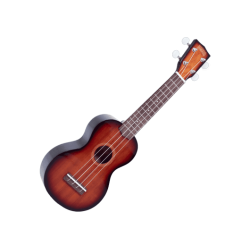 Mahalo - Ukulélé Soprano sunburst brillant + housse - GMH MJ1-TWD