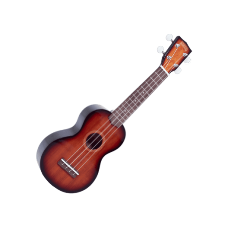 MAHALO - GMH MJ1-3TS - Ukulélé Soprano sunburst brillant + housse