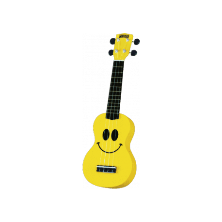 MAHALO - GMH U-SMILE-LBU Ukulélé Soprano Bleu + Housse
