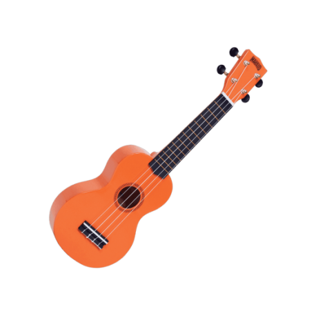 MAHALO - GMH MR1-OR Ukulélé Soprano orange brillant + housse