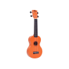 MAHALO - GMH MR1-OR Ukulélé Soprano orange brillant + housse