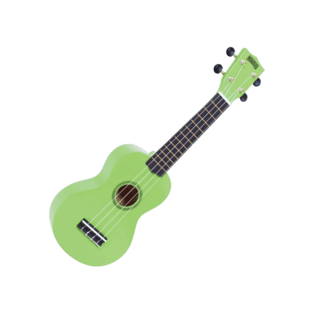 MAHALO - GMH MR1-GN Ukulélé Soprano vert brillant + housse
