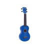 MAHALO - GMH MR1-BU Ukulélé Soprano bleu brillant + housse