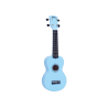 MAHALO - GMH MR1-LBU Ukulélé Soprano bleu cie brillant + housse