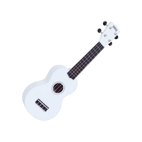 MAHALO - GMH MR1-WT Ukulélé Soprano blanc brillant + housse