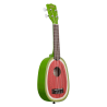 KALA Ukulélé Novelty, Watermelon Soprano, livré avec housse