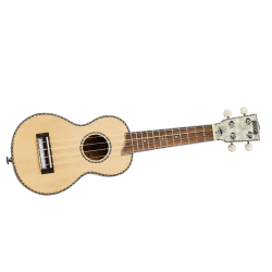 Mahalo - Ukulélé Pearl Soprano électro + housse - MP1-MEQ2