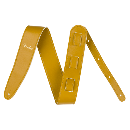 FENDER VEGAN LEATHER STRAPS - BUTTERSCOTCH
