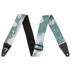 Fender - Sangle Tie Dye Acid Wash Strap, Teal, 2"