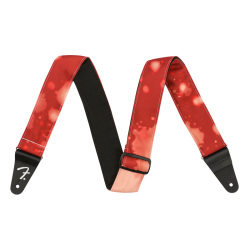 Fender - Sangle Tie Dye Acid Wash Strap, Red, 2"