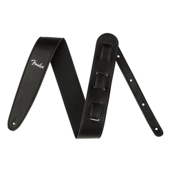 Fender - Sangle Vegan Leather Strap, Black