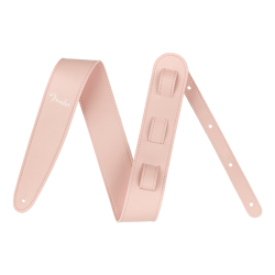 Fender - Sangle Vegan Leather Strap, Shell Pink