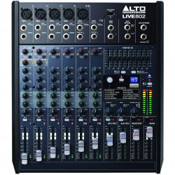 Alto Professional - Table de Mixage Live 802 8 canaux + effets - LIVE802