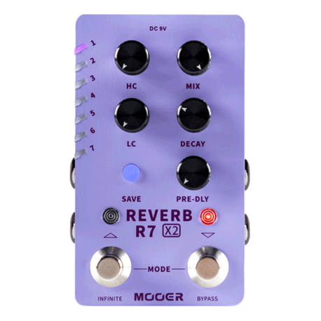 MOOER R7 REVERB X2