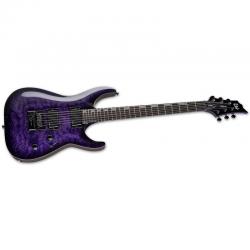 LTD - H1000 DELUXE EVERTUNE See Thru Purple Sunburst