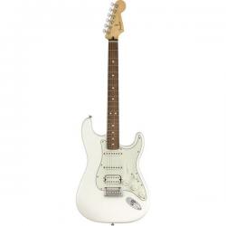 Fender - Guitare Electrique Player Stratocaster HSS, Pau Ferro Fingerboard, Polar White