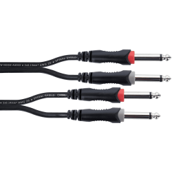 CORDIAL - ECL EU3PP - 2 x 2 jacks mono m./m. - 3m