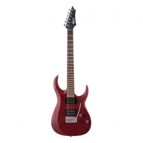 Cort - Guitare Electrique X100 OPBC Black Cherry