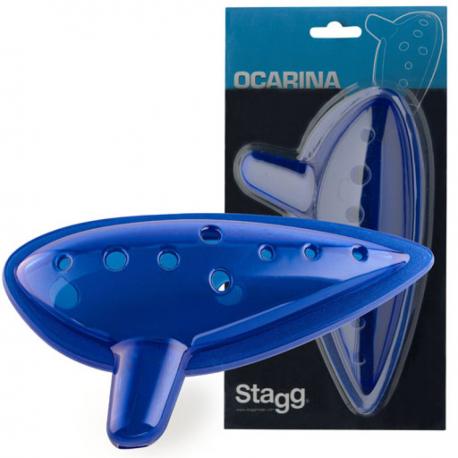 Stagg - Ocarina en Plastique Bleu
